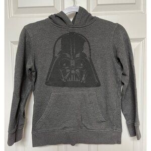 Star Wars Hoodie Sweatshirt Youth Boys Medium Gray 7/8